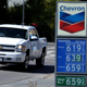 Gas prices at a Chevron station in San Rafael, California on September 27th.